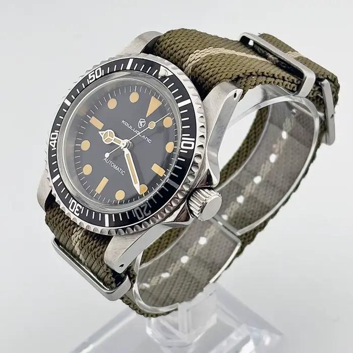 Montre de plongée rétro pour hommes