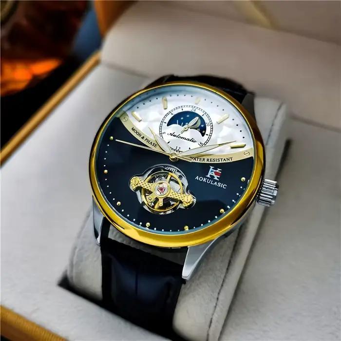 Montre mécanique automatique classique et élégante pour homme