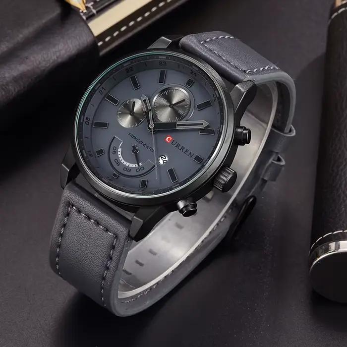 Montre Curren Quartz homme élégante avec mouvement à quartz résistante à l'eau pour homme style fashion et casual occasions spéciales