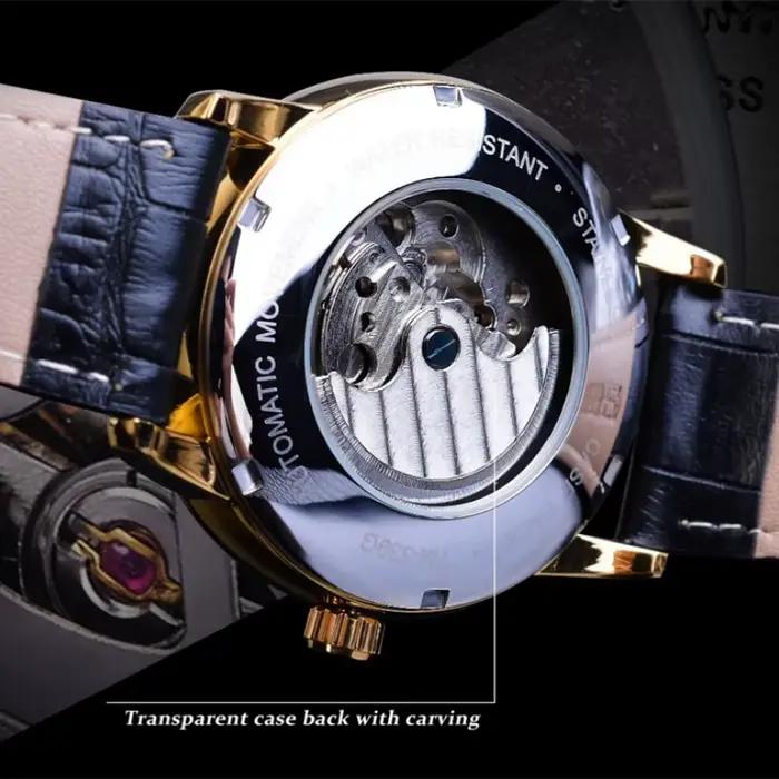 Montre-bracelet mécanique de luxe haut de gamme pour hommes
