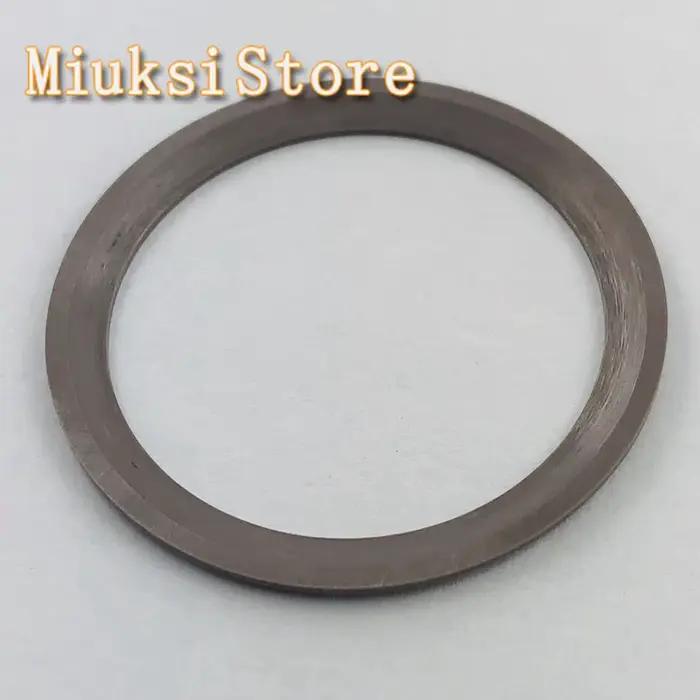Lunette de montre en céramique grise pour hommes