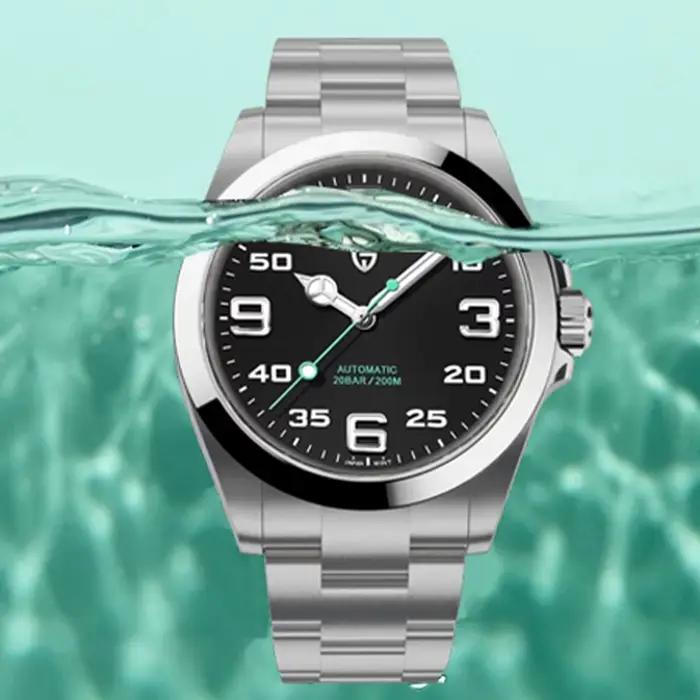 PAGANI DESIGN montre de marque supérieure pour hommes 20bar montres mécaniques étanches classique de luxe verre saphir