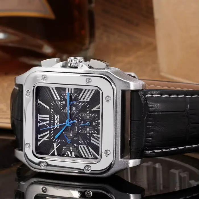 Jaragar – montre automatique squelette pour hommes