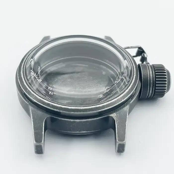 Boîtier de Montre Frogman THORN en Acier Inoxydable 36mm Adapté à NH35/NH36/4R/6R Occasions Spéciales Aventures Marines
