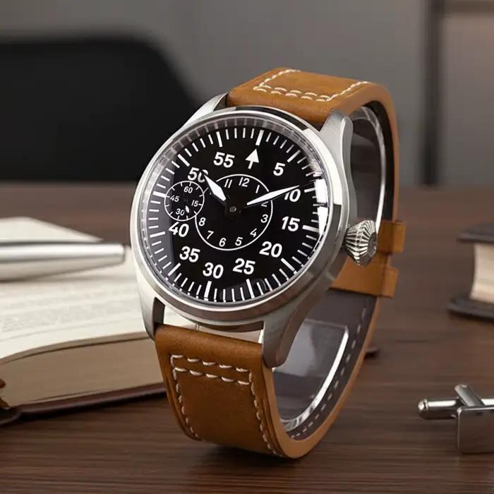 Montre mécanique à remontage manuel Tandorio 42 mm