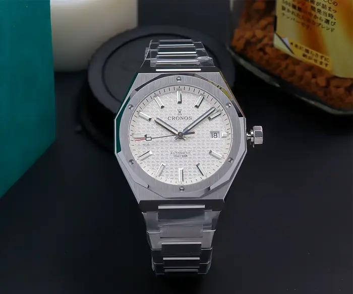 Cronos montres de luxe pour hommes 39mm automatique PT5000/Miyota9015