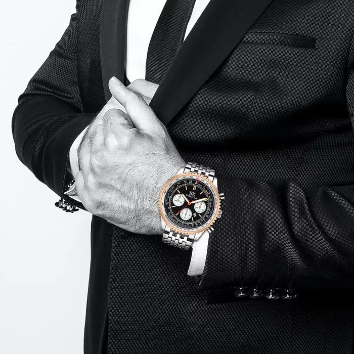 Montre Homme Originale 2026 Classique Multifonction en Acier Inoxydable Automatique avec Date