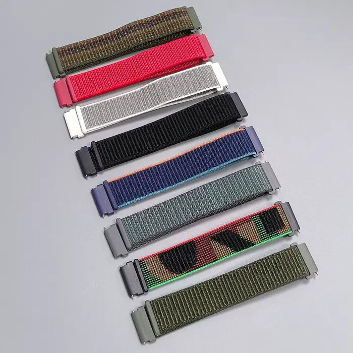 Bracelet Velcro 20mm 22mm pour COROS PACE 4 APEX 4 2 Pro Tressé Polyvalent Couleurs Audacieuses Occasions Spéciales