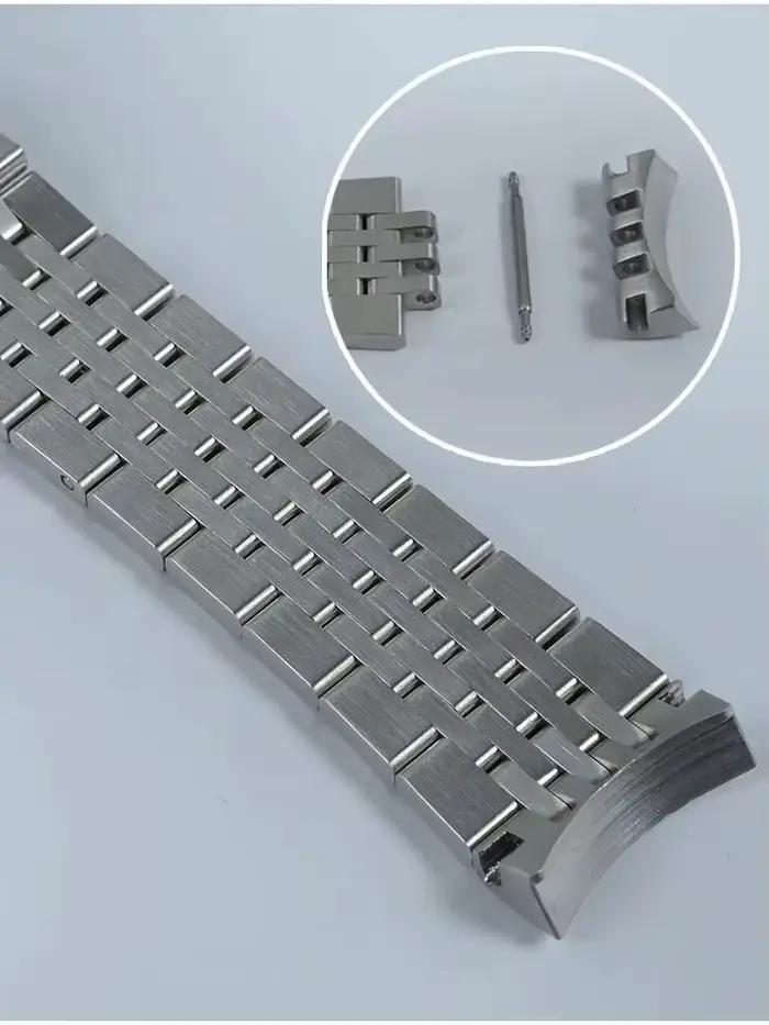San Martin Bracelet en acier brossé