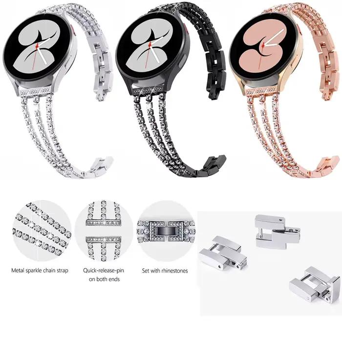 Bracelet de montre en forme de chaîne en métal