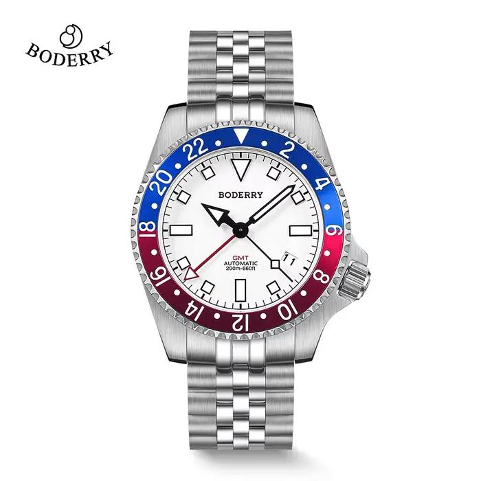 Boderry-Montre de plongée en titane ADMIRAL Gstuff pour homme