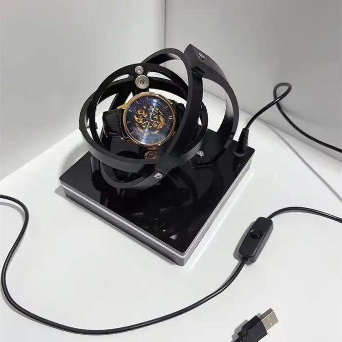 Remontoir de montre automatique stéréoscopique