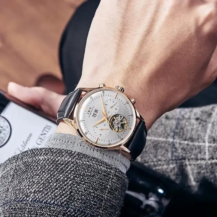 Montre carnaval mécanique robe montres pour hommes marques de luxe saphir automatique