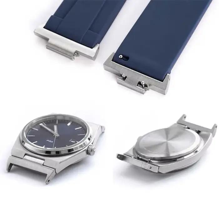Adaptateur de montre Nexuiz pour Tissot PRX 12mm tête à dégagement rapide en laiton pour montres Tissot Super Player T137.407 occasions spéciales