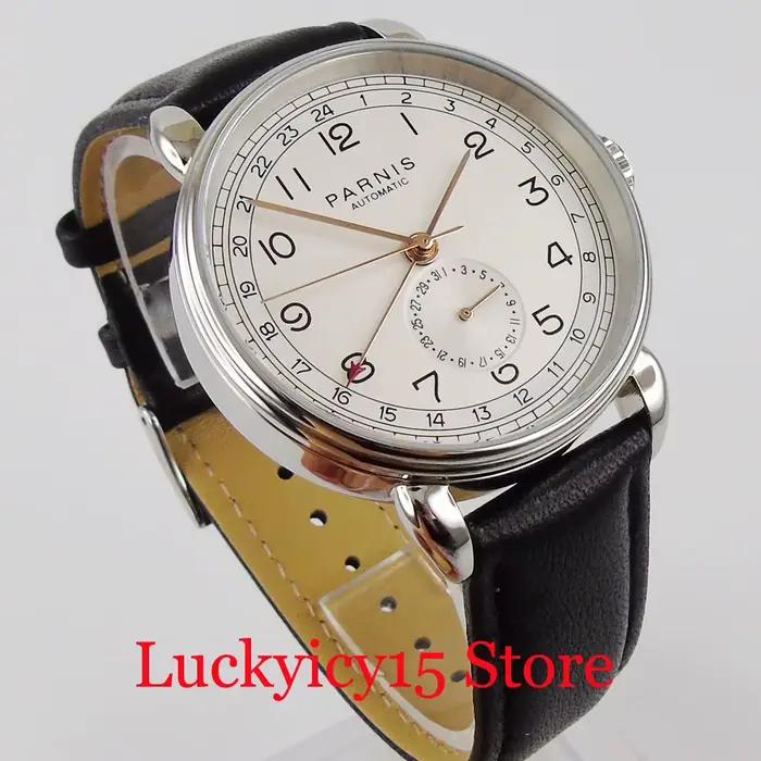 Montre-bracelet pour homme PARNIS ronde GMT