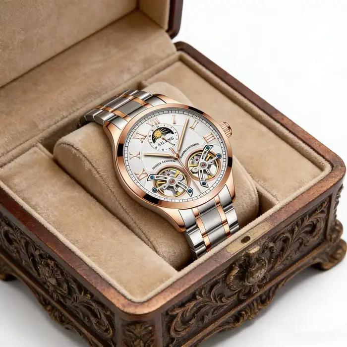 AILANG Montre mécanique automatique originale pour homme