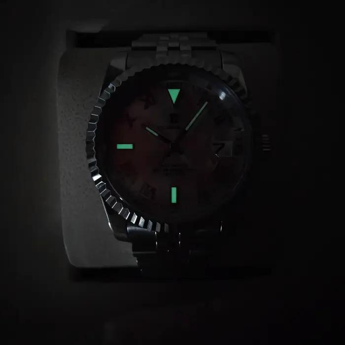 CORGEUT Montre-bracelet de luxe haut de gamme pour homme 36 mm