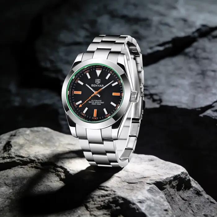 Montre mécanique automatique pour homme BENYAR