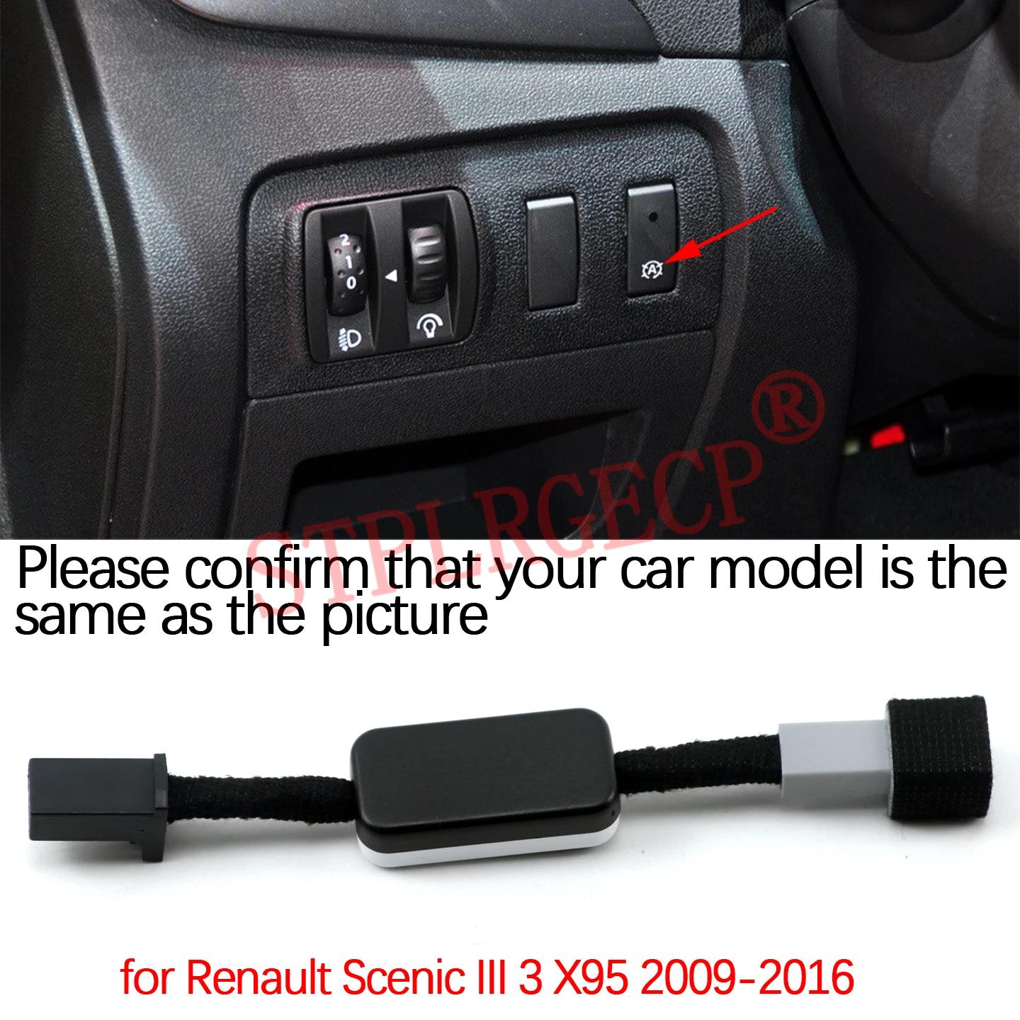Connecteur de capteur d'annulation du système Start-Stop pour Renault Scenic III 3 X95 2009-2016, di