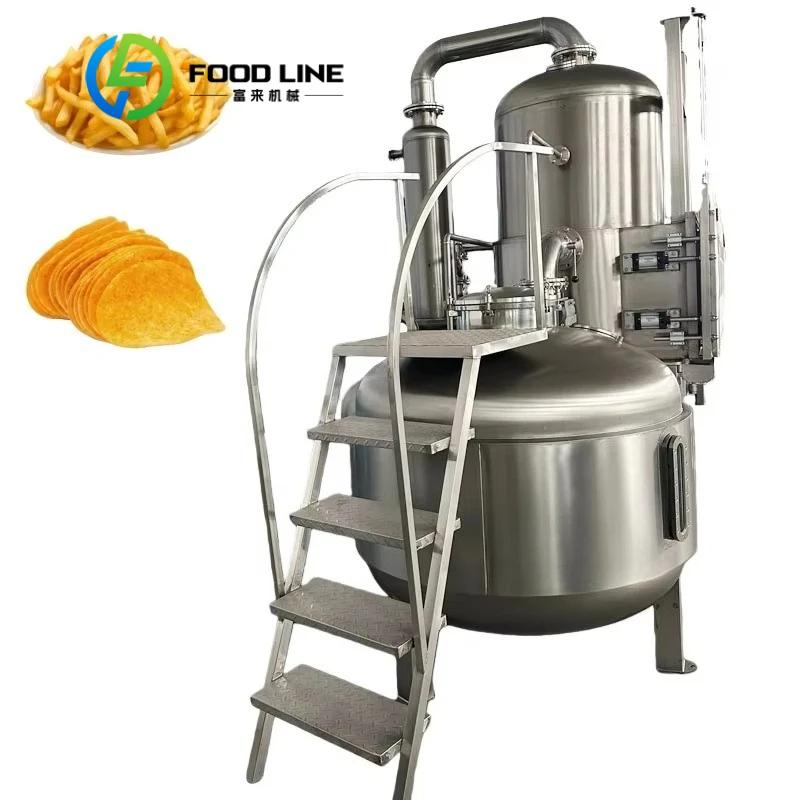 Friteuse sous vide basse température à contrôle entièrement automatique pour frites et tranches de p