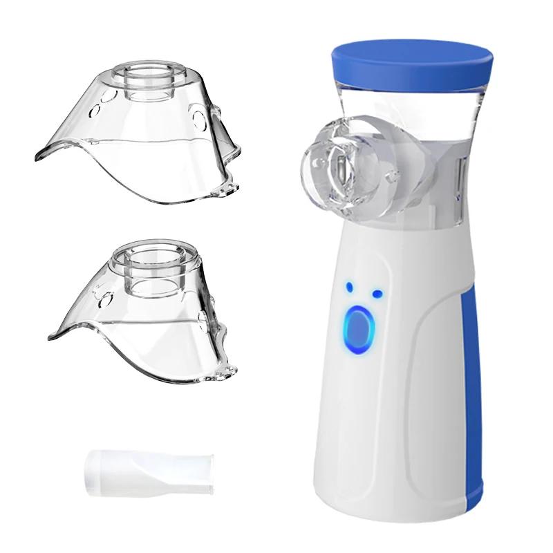 Nébuliseur à inhaler portable pour adulte, mini atomiseur à mailles, silencieux, USB, auto-nettoyage