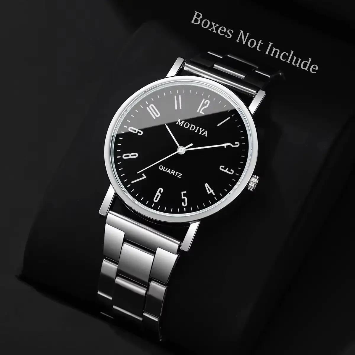 Montres pour hommes, montres analogiques à quartz pour un usage professionnel et décontracté, montre