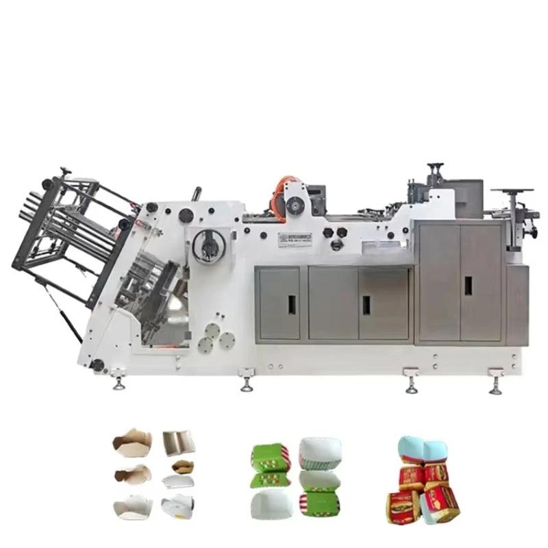 Machine entièrement automatique de fabrication de boîtes en carton, équipement industriel pour la pr