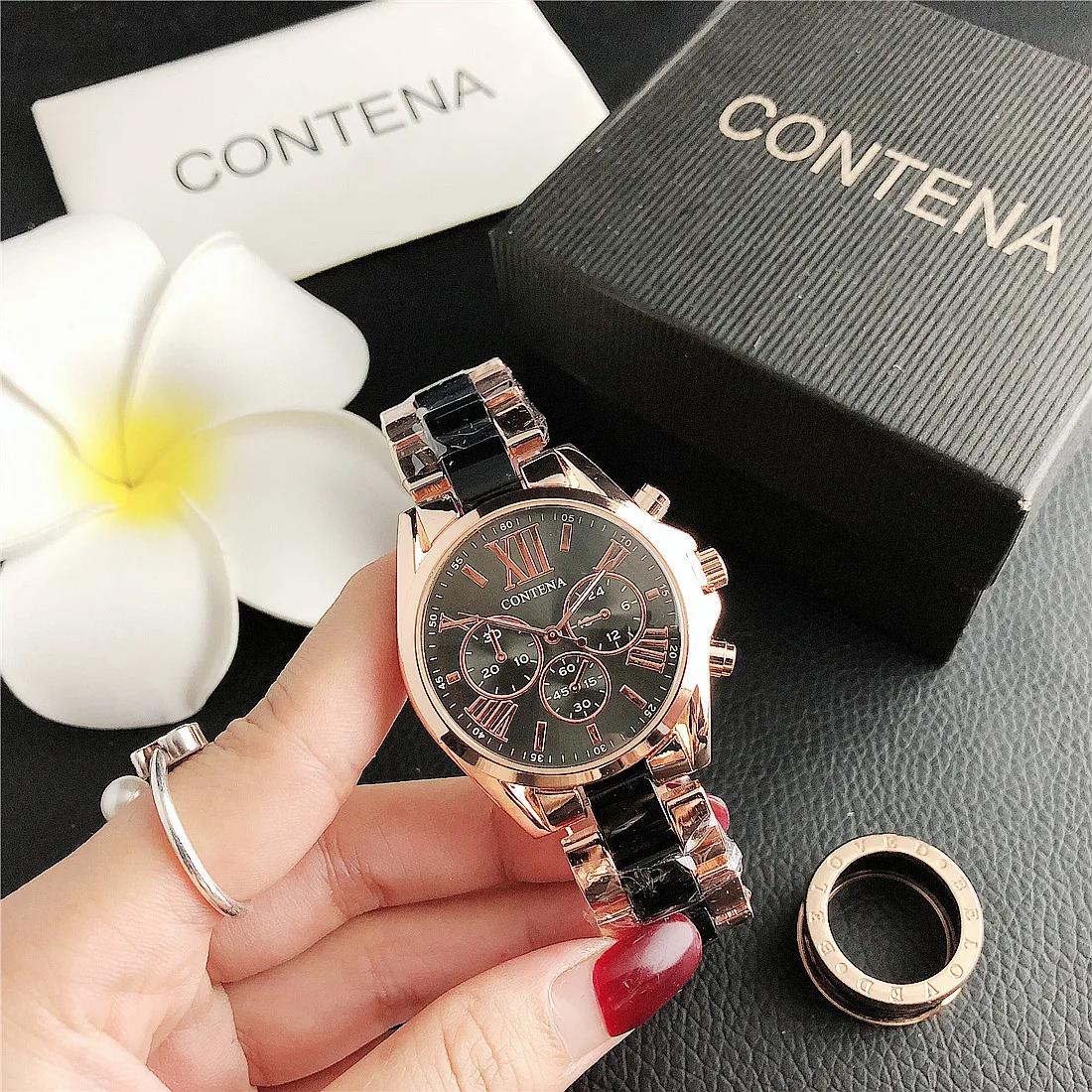 Top Marque De Luxe Montres pour Femmes Mode Créative En Acier Bracelet Femmes Montres Dames Quartz B