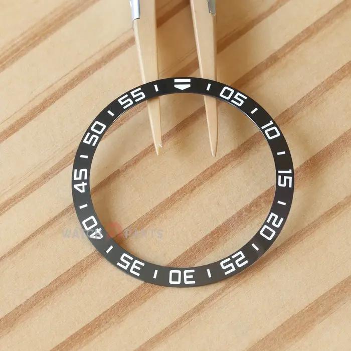 Lunette de montre en céramique pour TAG Heuer Formula 1 Calibre 5 WAZ2011 43mm Insert de montre
