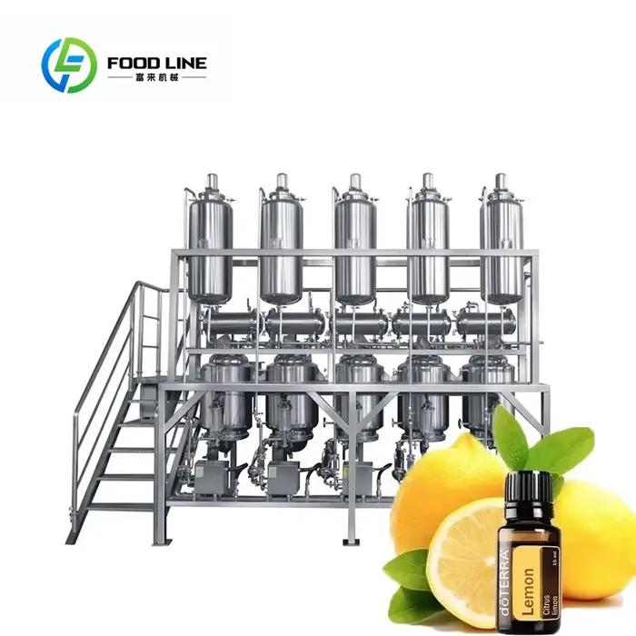 Machine d'extraction pharmaceutique industrielle, dispositif de distillation à contre-courant automa
