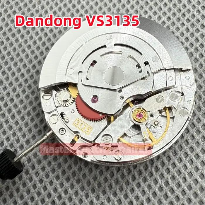 VSF 3135 mouvement mécanique automatique balancier bleu montre mouvement VS 3135 propre Dandong usin