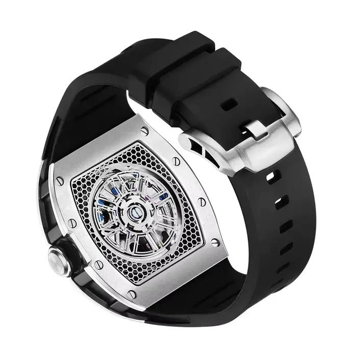 Montre mécanique automatique Daniel Gorman Chance 2026 édition limitée pour homme et femme, bracelet en silicone, mouvement automatique, résistance à l'eau 3 bars, boîtes incluses