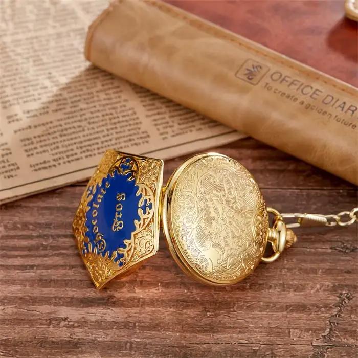Montre de poche personnalisée de style collégial