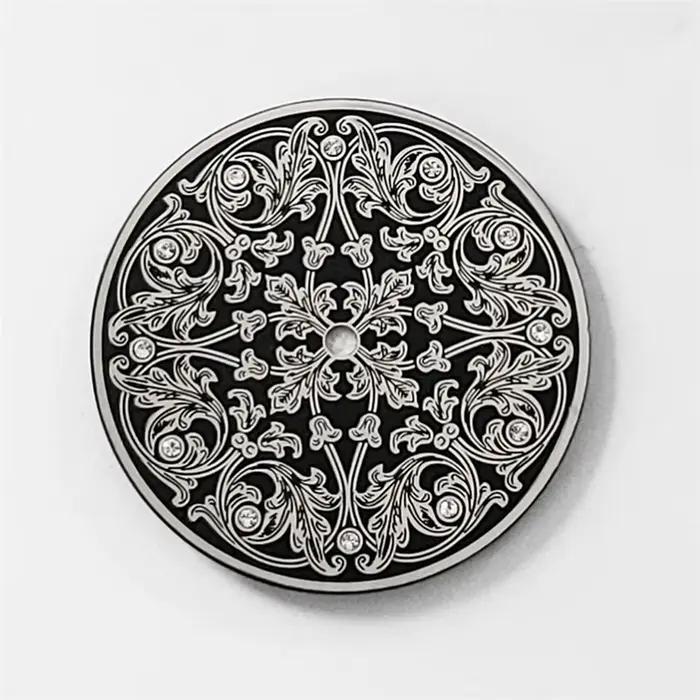 Cadran de montre Vintage 39mm pour remplacement de mouvement ETA 6497