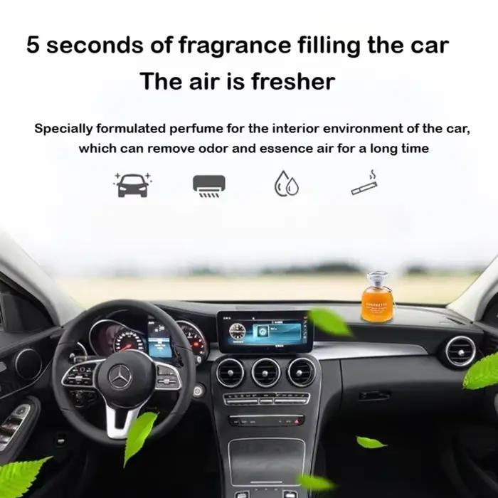 Parfum de voiture, Type liquide sûr, décoration, désodorisant de voiture, bouteille de Parfum, diffuseur d'huile essentielle, parfum de voiture pour véhicule