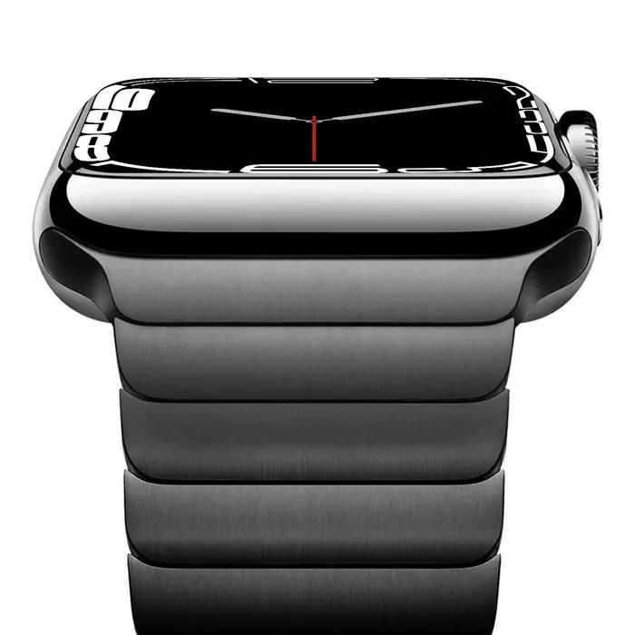 Bracelet en titane pour Apple Watch Ultra 3 2 49mm 11 10 46mm 9 8 7 5 4 3 SE 44mm 45mm acier inoxydable pour iWatch métal unisexe occasions spéciales