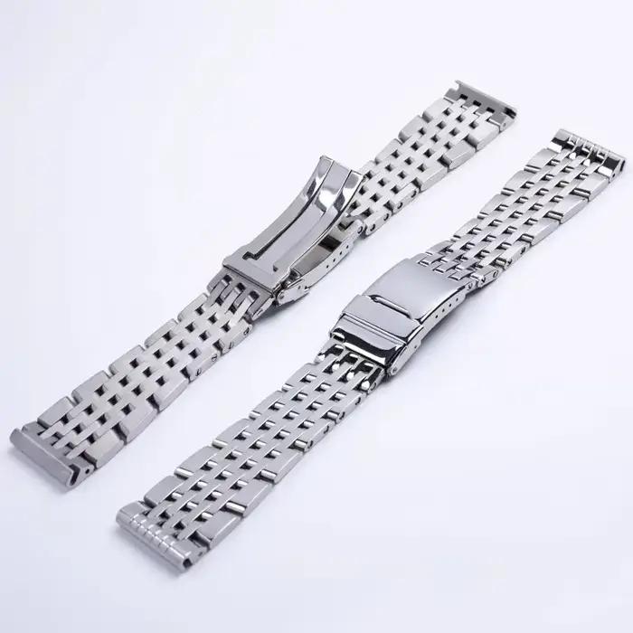 Bracelet de montre en acier inoxydable massif