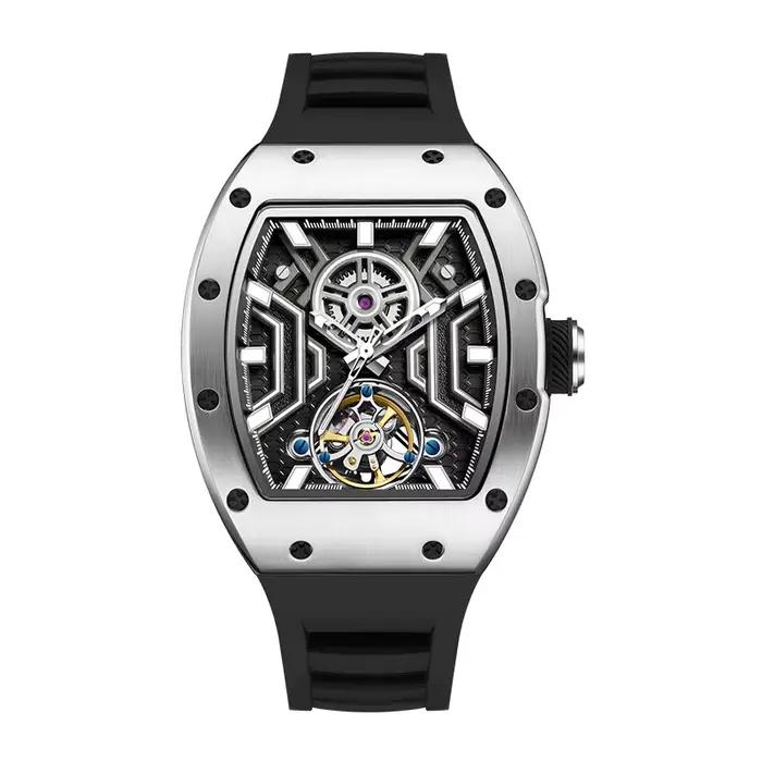 Montre mécanique automatique Daniel Gorman Chance 2026 édition limitée pour homme et femme, bracelet en silicone, mouvement automatique, résistance à l'eau 3 bars, boîtes incluses