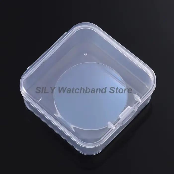 Verre de montre double dôme AR bleu transparent