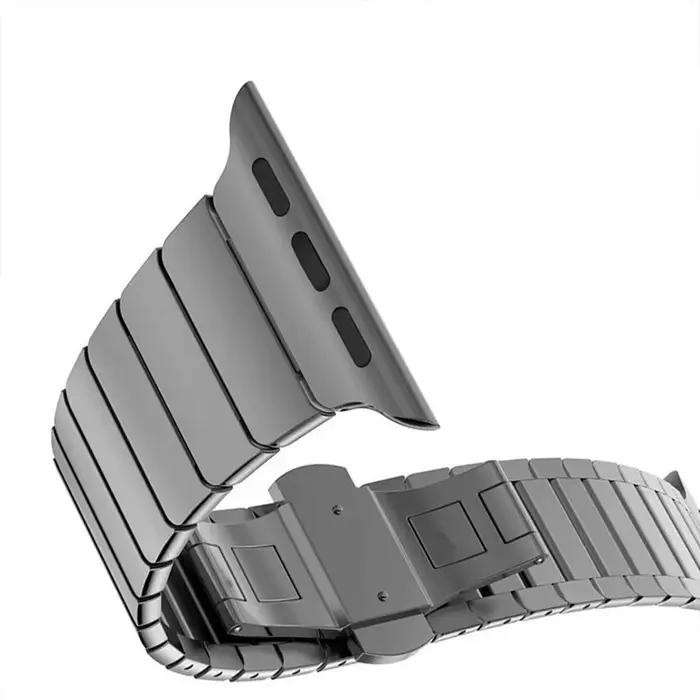 Bracelet en titane pour Apple Watch Ultra 3 2 49mm 11 10 46mm 9 8 7 5 4 3 SE 44mm 45mm acier inoxydable pour iWatch métal unisexe occasions spéciales