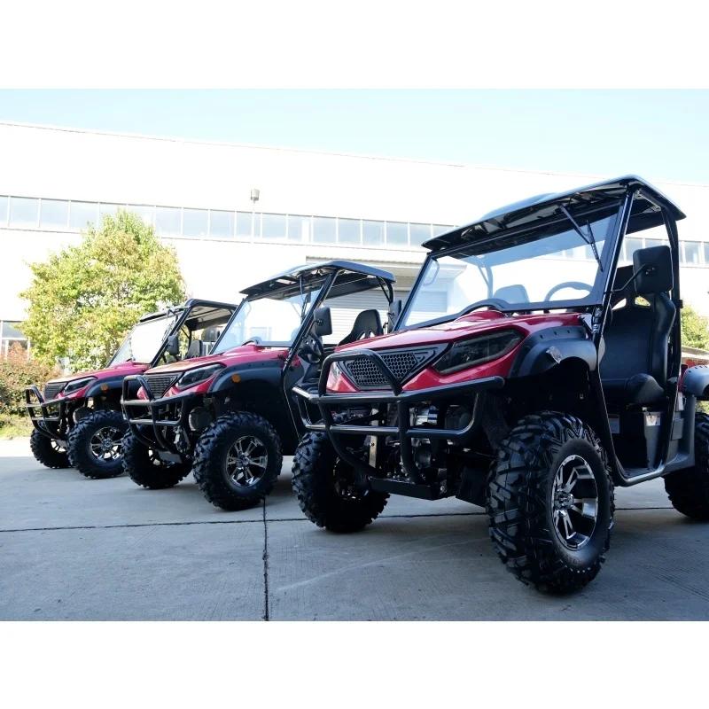 UTV électrique 4x4 EEC pour adultes, 4 ou 2 places, transmission automatique