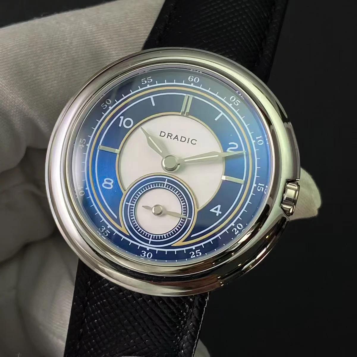 Gull Tron – montre mécanique pour hommes, 38MM, à remontage manuel, miroir saphir lumineux ST1700