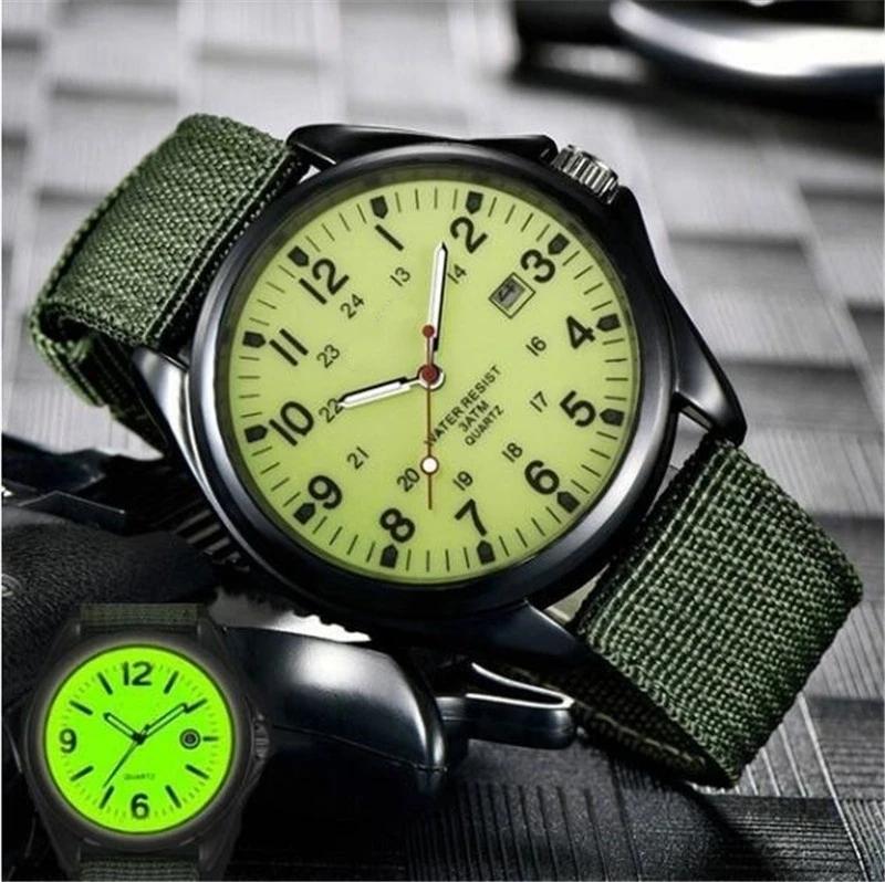Montres pour hommes tendance, marque de luxe, montre à quartz pour hommes, aiguilles lumineuses, gra