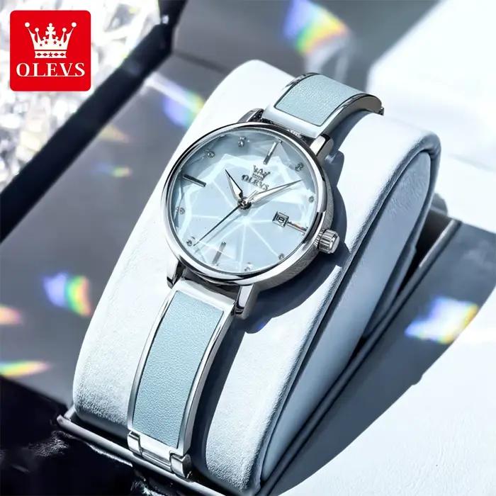 OLEVS 5656 montre pour femme élégante luxe étanche Moonswatch montre mécanique pour femmes échelle r