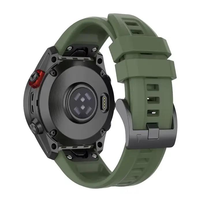 Bracelet QuickFit 22mm 26mm pour Garmin Epix Gen 2 Bracelet en Silicone pour Garmin Fenix 7 7X 5Plus 6XPro Enduro 2 Bracelet de montre