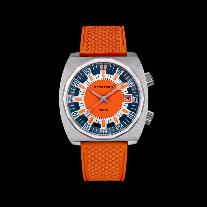 SEESTERN – montre de plongée automatique pour hommes, montre-bracelet mécanique, mouvement Miyota 82