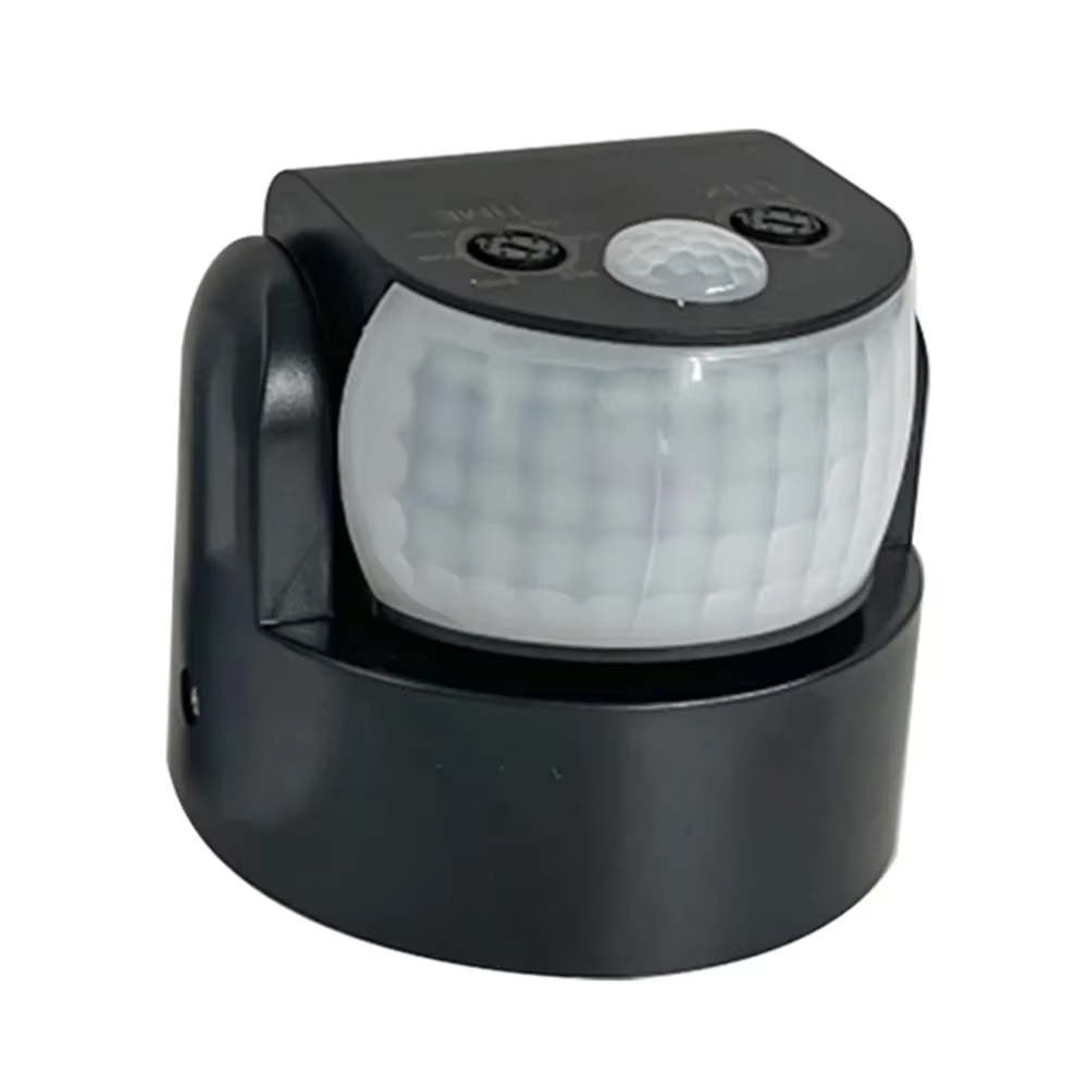 Capteur de mouvement à Double sonde AC 220V-240V, détecteur de mouvement PIR automatique 180 ° Int