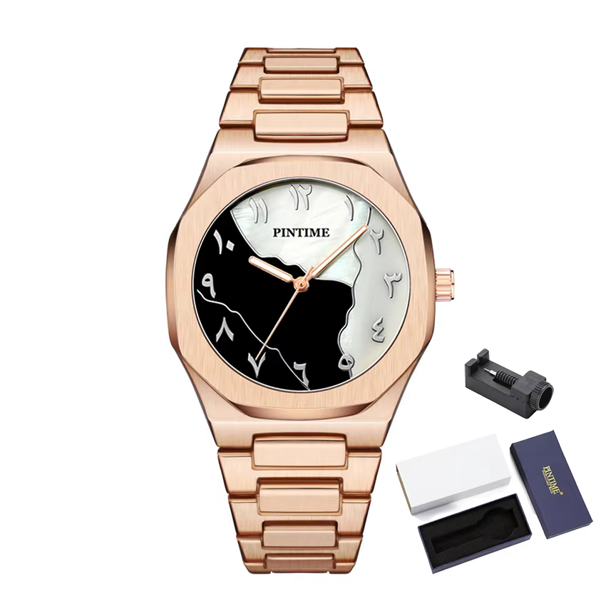 Montres pour hommes, montre analogique à quartz de luxe avec date, étanche, montre-bracelet de mode 