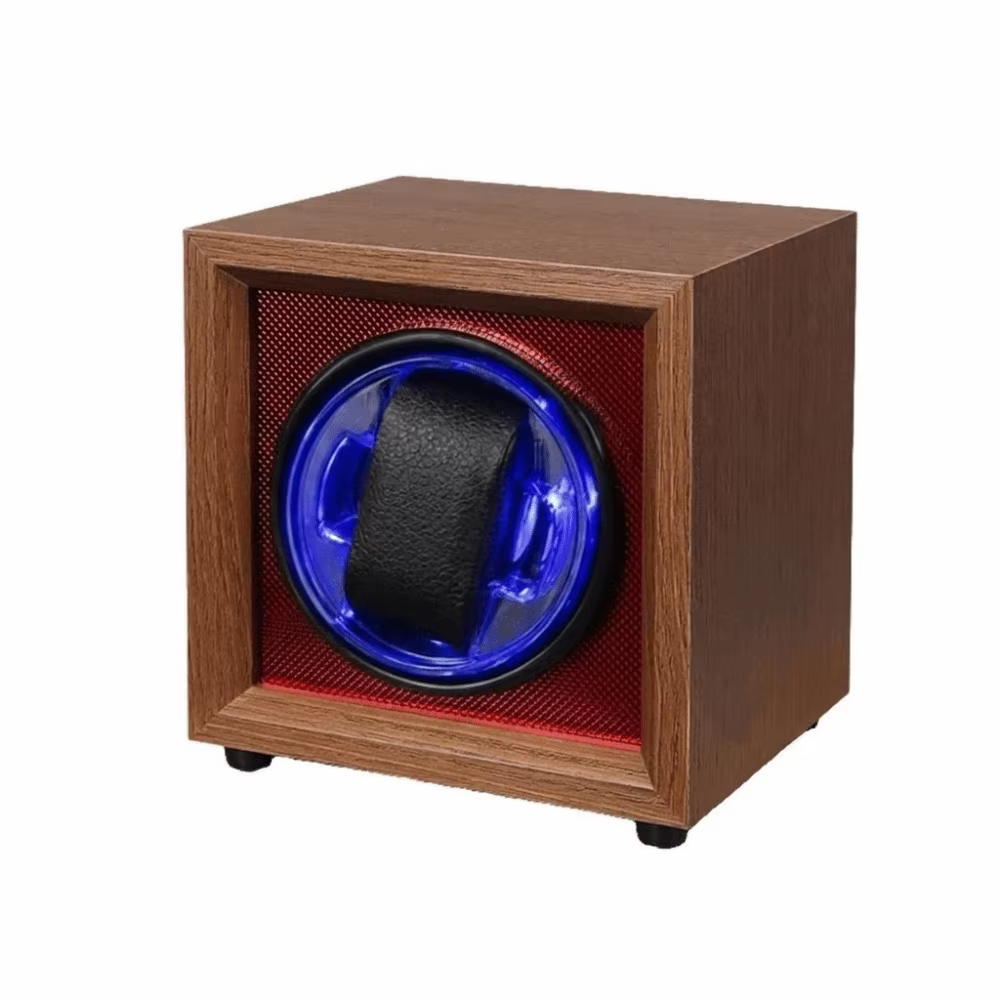 Remontoir de montre automatique à alimentation USB, boîtier en bois, moteur silencieux, boîte rotati
