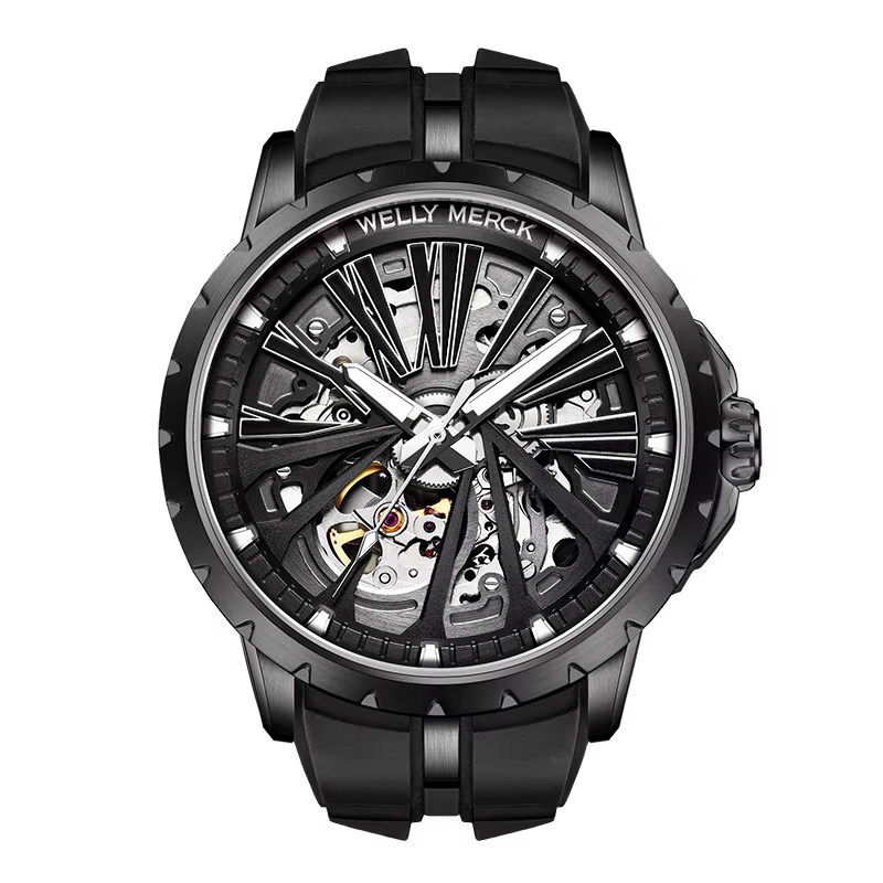 Montre WM WellyMerck, montres mécaniques automatiques Miyota82S0Man